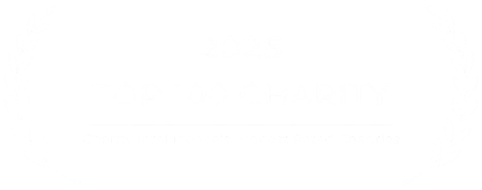 2025 Top 100 Charities Recipient badge