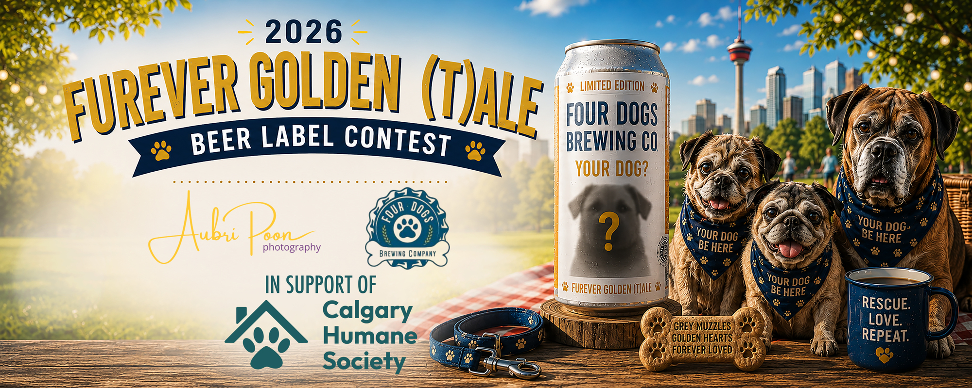 Furever Golden Tale Beer Label Contest